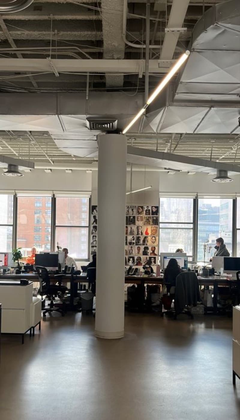 A startup office